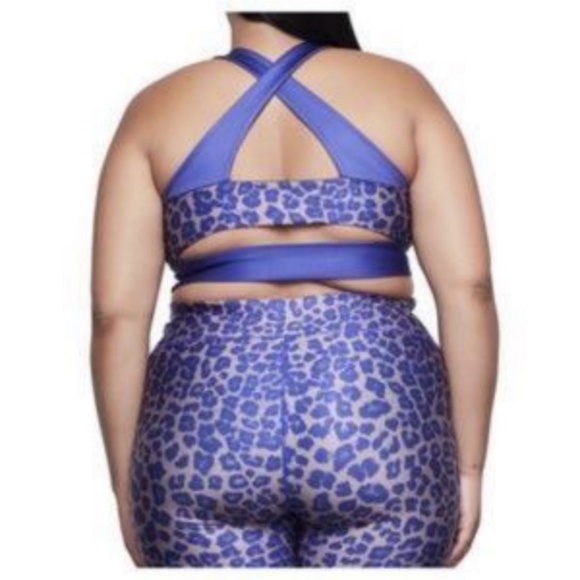 Good American The Step Bra Leopard Size 7 (4XL) - Picture 2 of 11